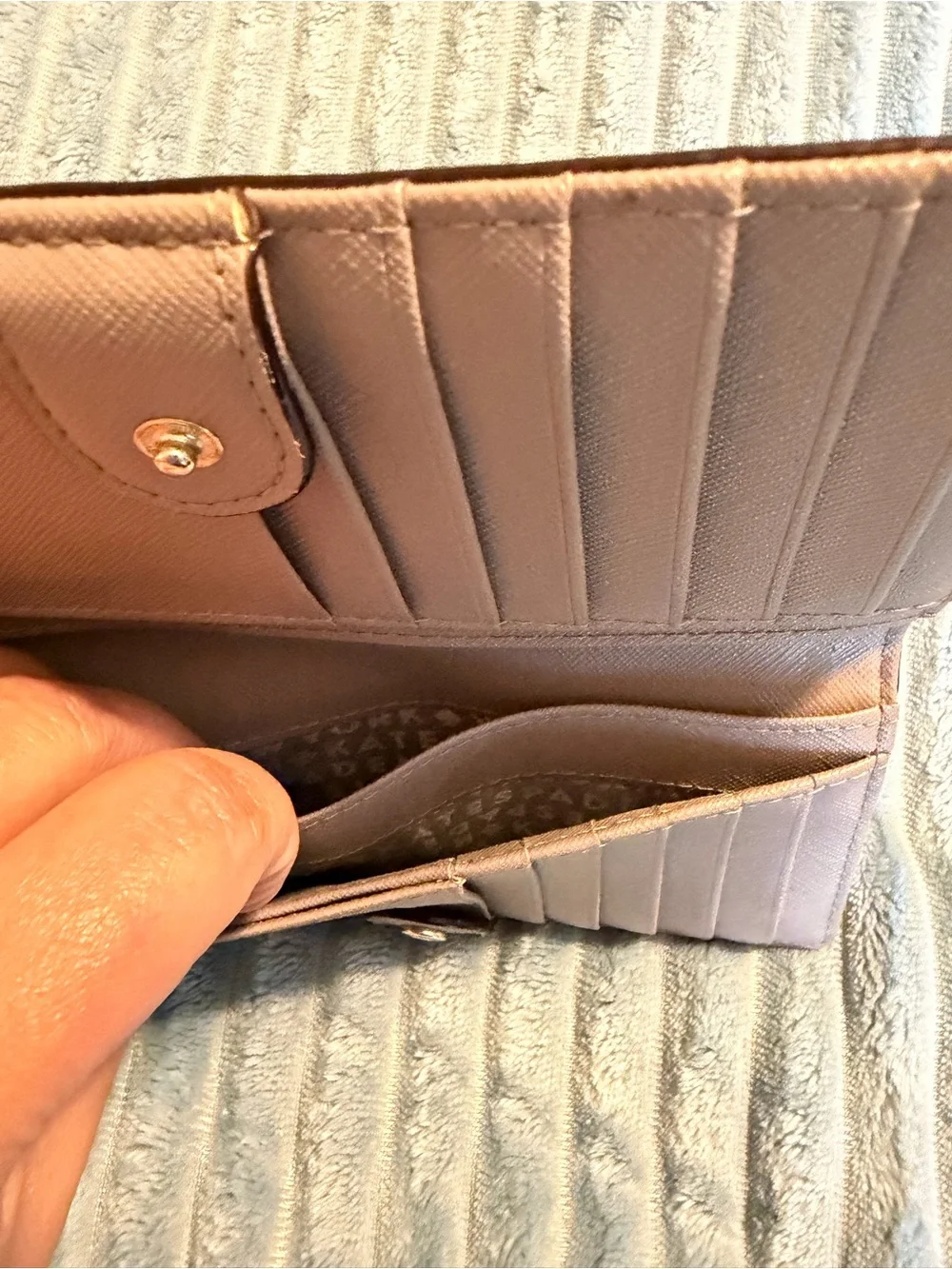 Kate Spade New York Grey/Taupe Wallet